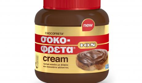 ΣΟΚΟΦΡΕΤΑ CREAM - Η μία και μοναδική ION Σοκοφρέτα, τώρα και σε κρέμα!