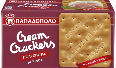 Νέα γεύση Cream Crackers Πολύσπορα